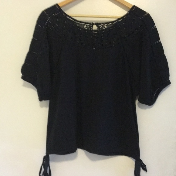 Anthropologie black blouse NWT - Picture 3 of 4